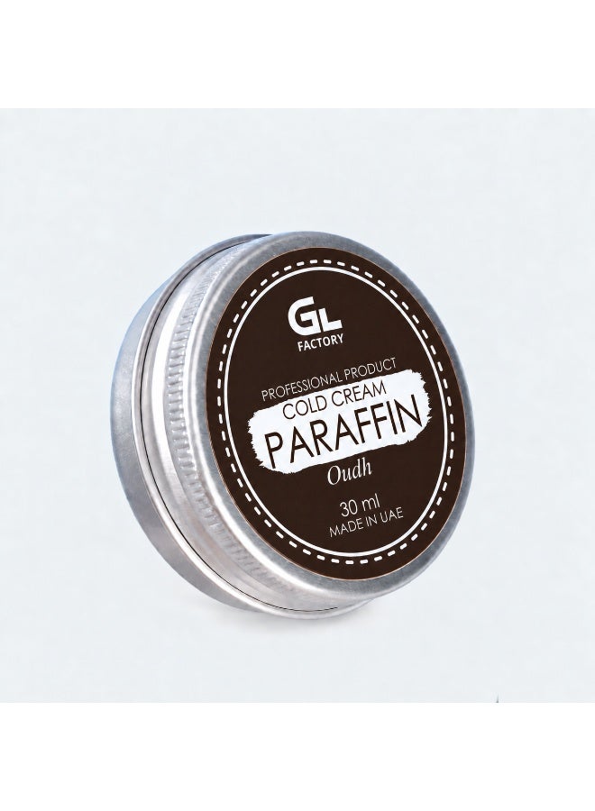 GL Factory Cold Cream Paraffin for Skin Deep Moisturize, Soften and Protect No-Heat Convenience Oudh - Image 3
