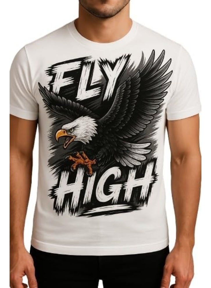 تي شيرت رجالي فاخر ، الموديل رقم 14، مصنوع من القطن الناعم والمتين بنسبة 100%. يتميز التي شيرت بتصميمه الأنيق بياقة دائرية وأكمام قصيرة، مما يمنحك التوازن المثالي بين الراحة والأناقة