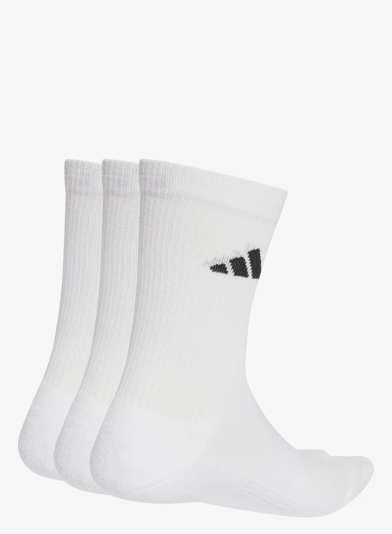 اديداس جوارب CUSHIONED SPORTSWEAR CREW 3 PAIR PACK‏