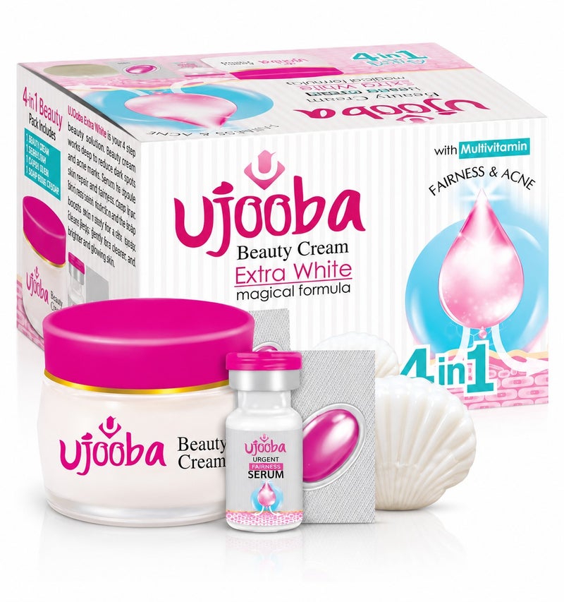 Ujooba Beauty Cream Extra White 4 in 1 Magical Formula - Image 1