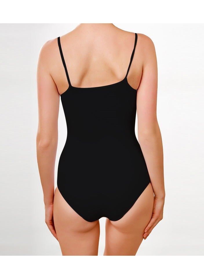 Selina Wear Selina Wear Cami Body Suit - Women Bodysuit Tops - Shapewear Seamless, Sleeveless Slimming Bodysuit Club Party Top  - Image 2