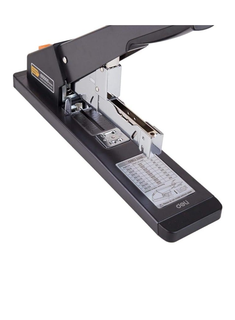 Deli E0396 Deli Heavy Duty Stapler Convenient Low-Staple Indicator - Image 1