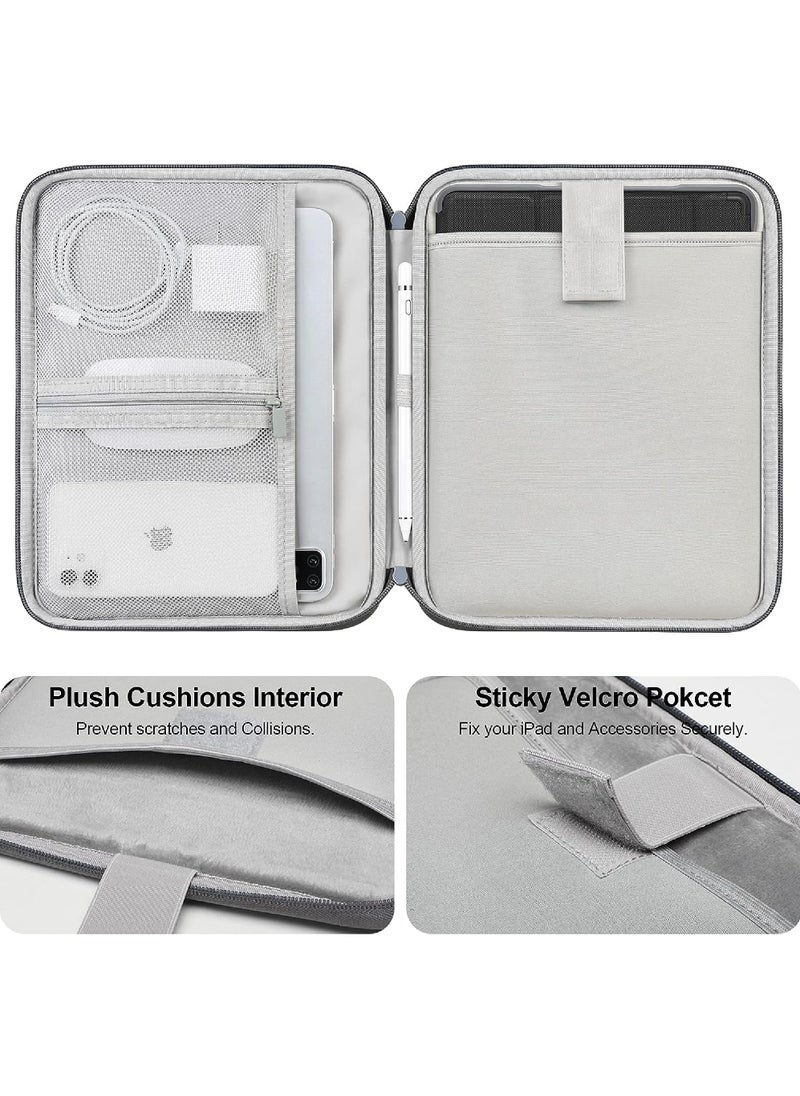 Rock Pow - 10-11 inch Tablet Sleeve Case for iPad (A16) 11th 11inch 2025/iPad 10th 10.9 2022 and Air 11 inch M3/M2 2025/2024/10.9 inch/| 11 inch iPad Pro | 10.2 inch iPad | 10.9 inch iPad Air 5 4 | 10.5" iPad Pro | iPad Air 3 2 | 9.7" iPad | Galaxy Tab A8 10.5 and A9 Plus 11inch/S9 11inch/S9FE 10.9 inch Protective Bag for 10inch and 11inch - Image 1
