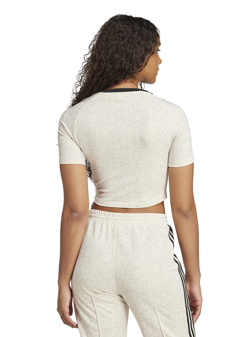 adidas Originals Snakeskin 3 Stripe Baby T-Shirt  - Image 2