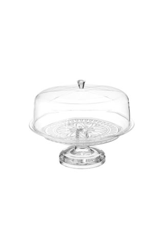 Transparent circular cake and dessert serving stand with a distinctive design - pzsku/ZCFA8149C48AAFA0B2994Z/45/1751128661/d1a63295-5513-4070-b818-0871170b4664