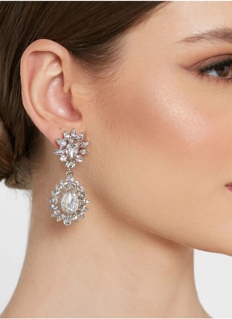 Ella Limited Edition Crystal Tear Drop Earrings