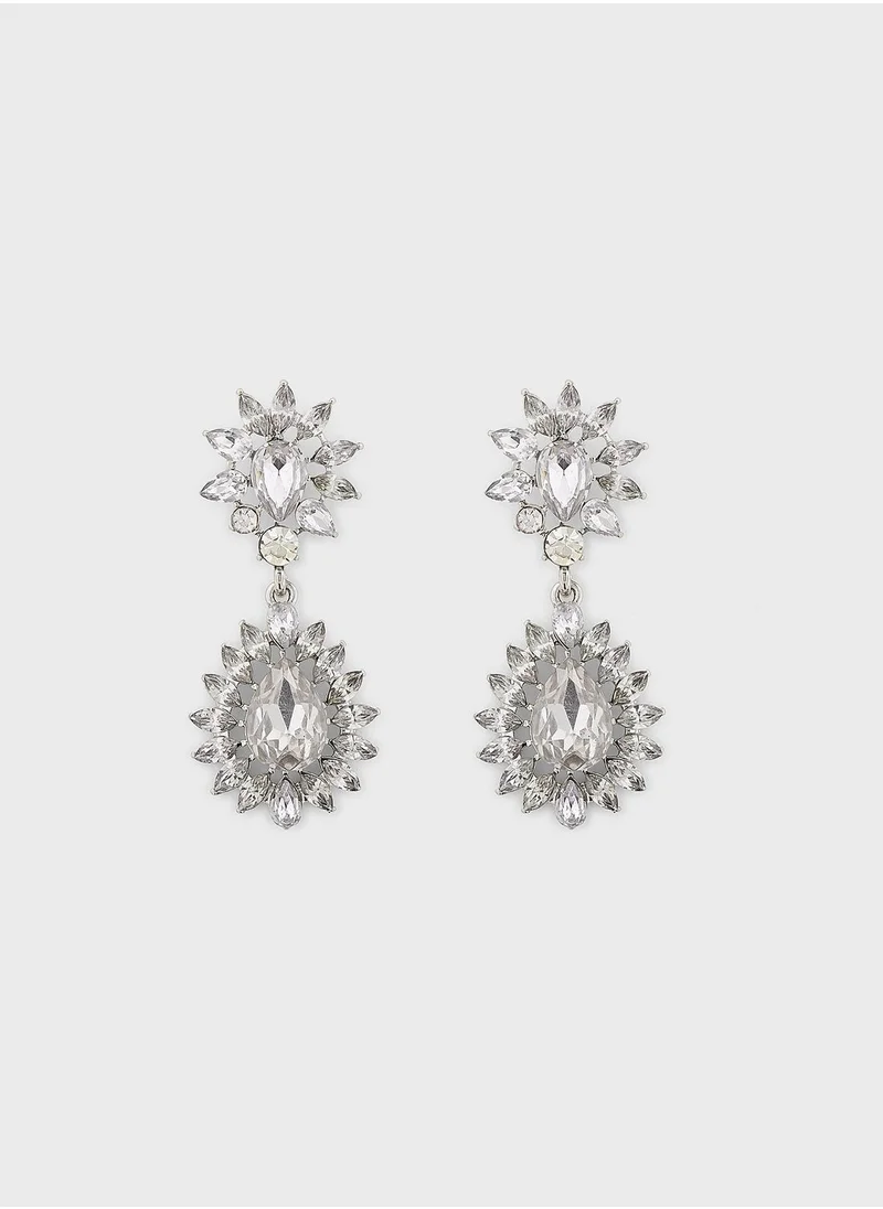 Ella Limited Edition Crystal Tear Drop Earrings