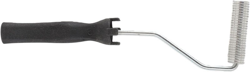 Zopsc Aluminum Alloy Fiberglass Bubble Laminating Roller, for GRP FRP Resin Work, Laminating Roller with ABS Handle (Diameter roll 21 * 75mm) - Image 3