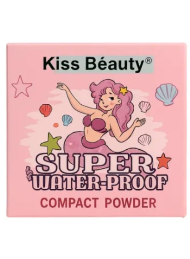 Kiss Beauty Kiss Beauty Mermaid Waterproof Compact Powder #2  - Image 2