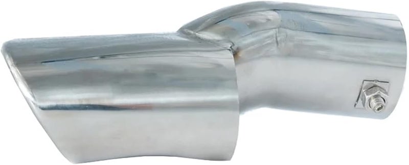 Silver Exhaust Tail Tip Muffler Outlet For Honda Civic 10th Gen 2016 2017 Chrome Decoration - Image 2