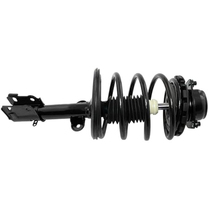 TRQ Front Right Complete Strut  Coil Spring Assembly Passenger Side Compatible With 19962000 Chrysler Town  Country 2000 Voyager Dodge Caravan Grand Caravan Plymouth Grand Voyager - Image 5