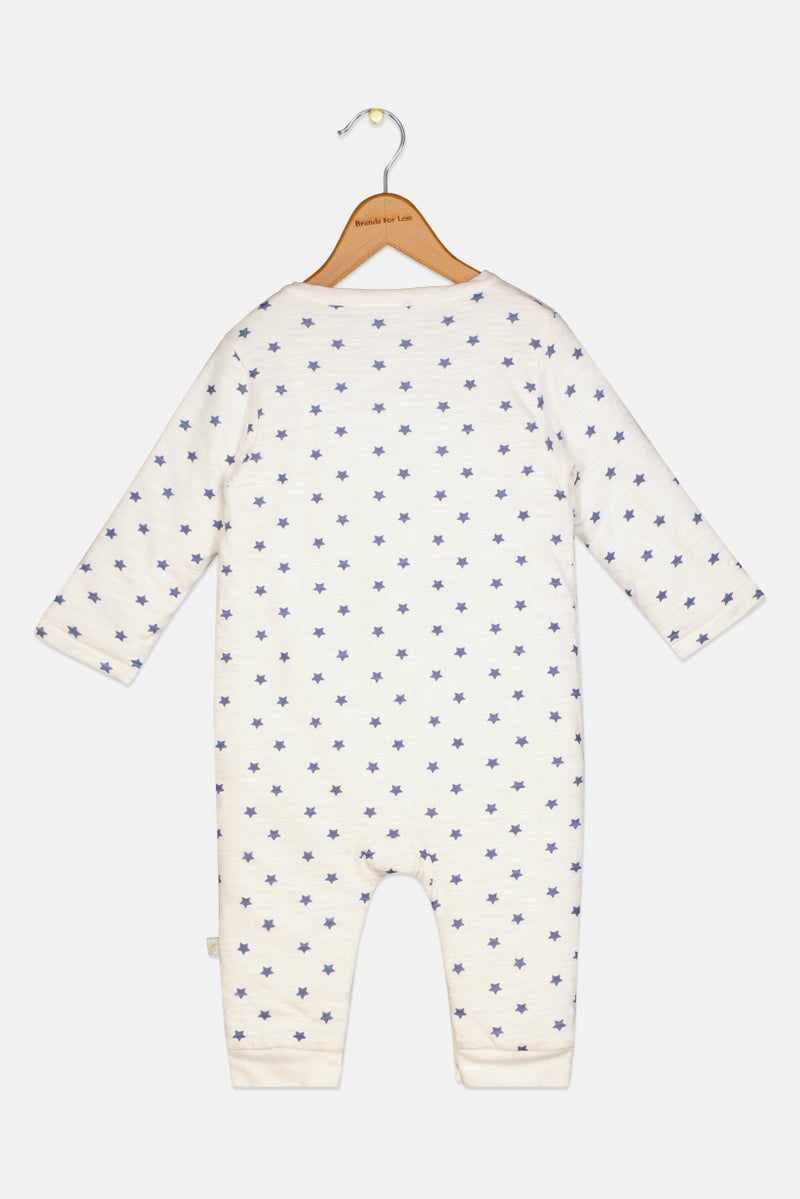 Hamleys Toddlers Boy Graphic Print Long Sleeve Bodysuits, White - Image 3