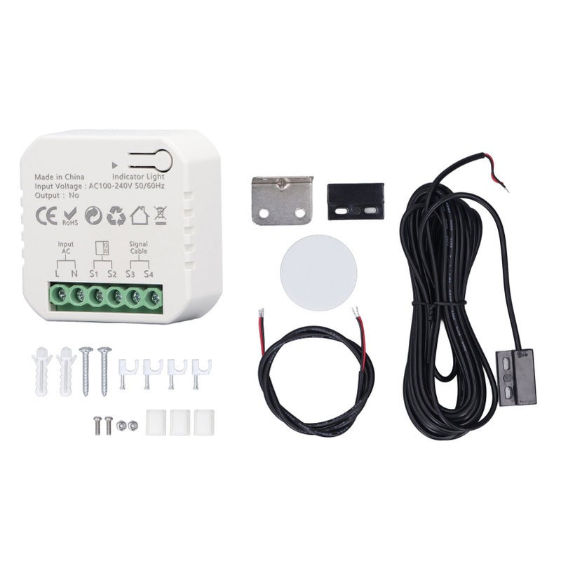 Smart Garage Door Opener: 2.4G Wi-Fi & Zigbee Enabled, Real-Time Monitoring & App Remote Control, Voice Control Garage Controller for Smart Home & Garage Automation - Image 1