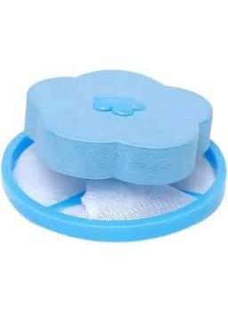 S INDIA MART Washing Machine Floating Lint Mesh Bag Net Hair Filter Remover Net Pouch Hair Catcher Lint Catcher for Household Tool Pack of 3