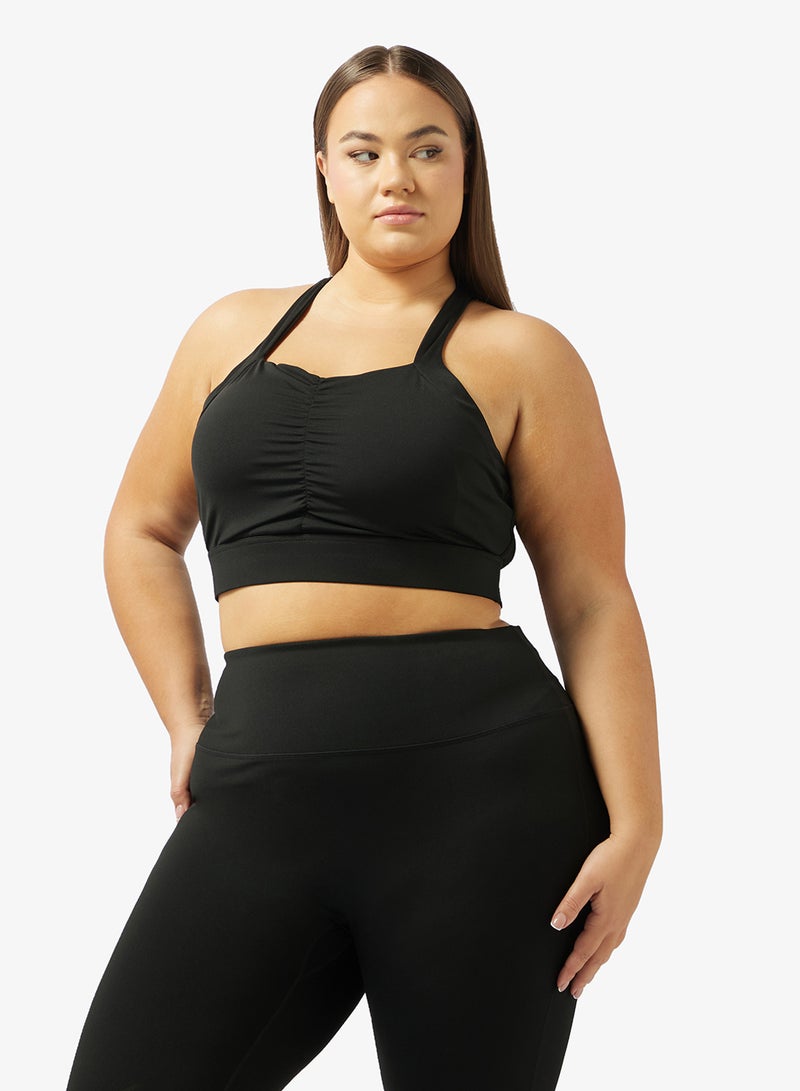 FRWD Plus Seamless Racer Back Sports Bra & High Rise Leggings Set - Image 3