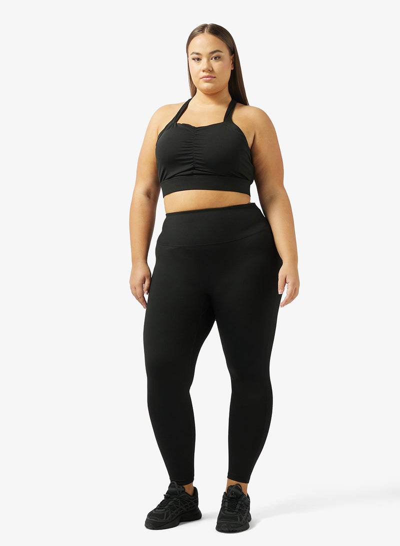 FRWD Plus Seamless Racer Back Sports Bra & High Rise Leggings Set - Image 1