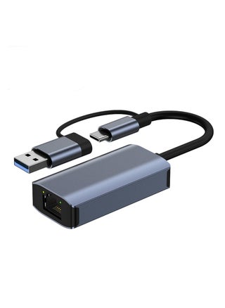 USB C Ethernet Adapter, Fast USB to Ethernet, Type-C to RJ45 Adapter Work for MacWindows, Network Adapter USB Ethernet Adapter for Laptop Tablets and Computers - pzsku/ZCFA8BDB26656BF6FA288Z/45/_/1721132085/fb965fbd-fe4e-4130-a2ba-088a75220e90