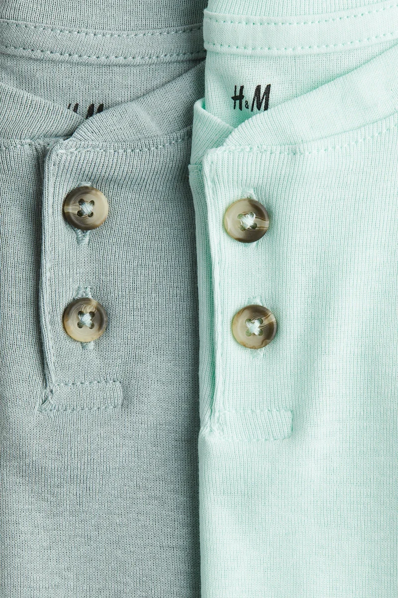 H&M 2-pack Henley T-shirts