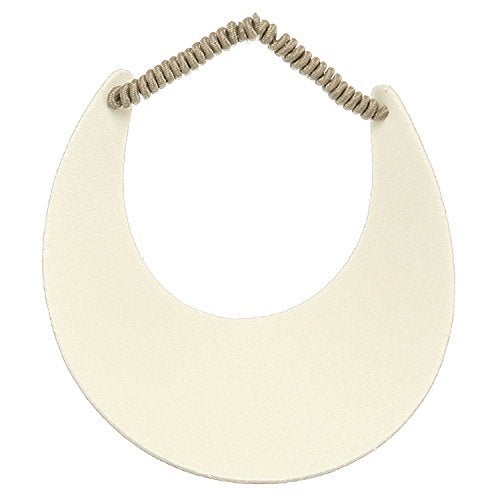 Mega Cap MG Women's Cotton Solid String Sun Visor Hat Khaki - Image 4