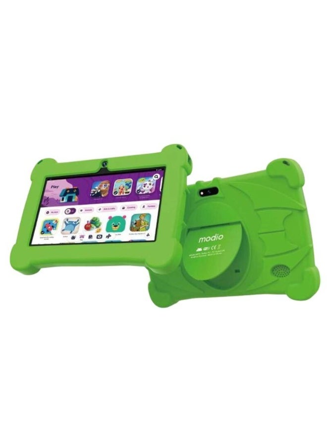 موديو جهاز لوحي للأطفال Modio M70، شاشة عالية الدقة 7 بوصة، كاميرا مزدوجة، نظام أندرويد 7.0، سعة تخزين 8 جيجابايت، بطارية 3000 مللي أمبير/ساعة، يدعم لغات متعددة (أزرق) - Image 2