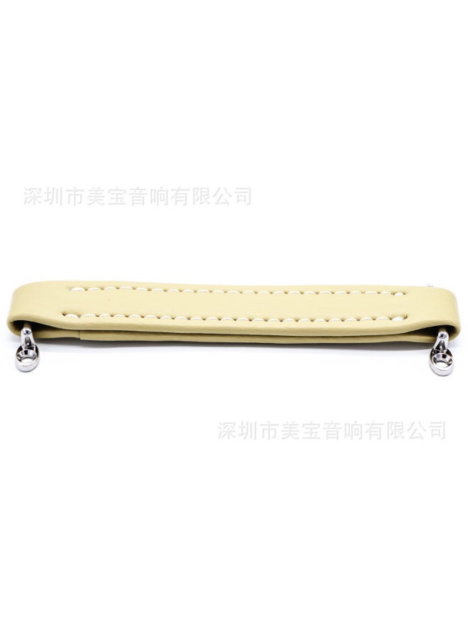 MA Multicolor Chassis Handle With Screw Large Speaker Audio Leather European Style Handle Leather Handle - Image 1