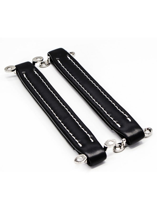 MA Multicolor Chassis Handle With Screw Large Speaker Audio Leather European Style Handle Leather Handle - Image 5