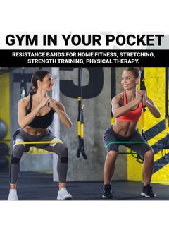 anythingbasic. Resistance Loop Bands Set of 5 Pieces With 5 Different Resistance Levels | Material : Latex Rubber | Resistance Band for Squats, Hip & Glute Workouts for Men & Women  - Image 5