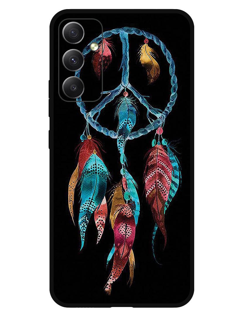 Theodor Protective Case Anti Scratch Shock Proof Bumper Cover For Samsung Galaxy A24 4G Wind Charm Blue - Image 1