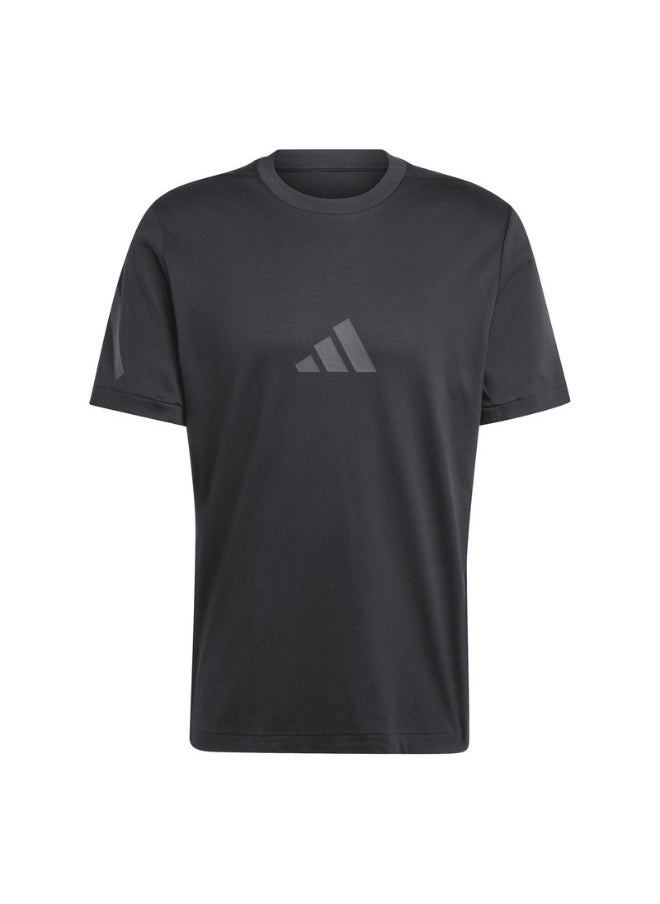 Adidas adidas M Z.N.E. TEE Black Training T-SHIRTS for Men - S/S  - Image 5