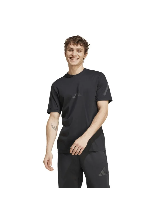 Adidas Adidas M Z.N.E. Tee Black Training T-Shirts For Men XS
