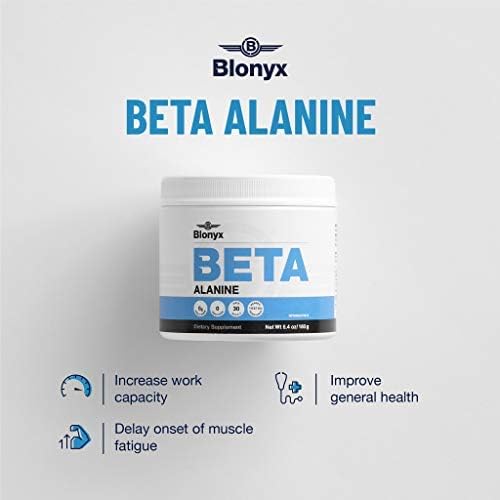 Blonyx BetaAlanine Supplement  Enhances Muscular Endurance  Work Capacity 6g Daily Dose 30Day Supply - Image 4