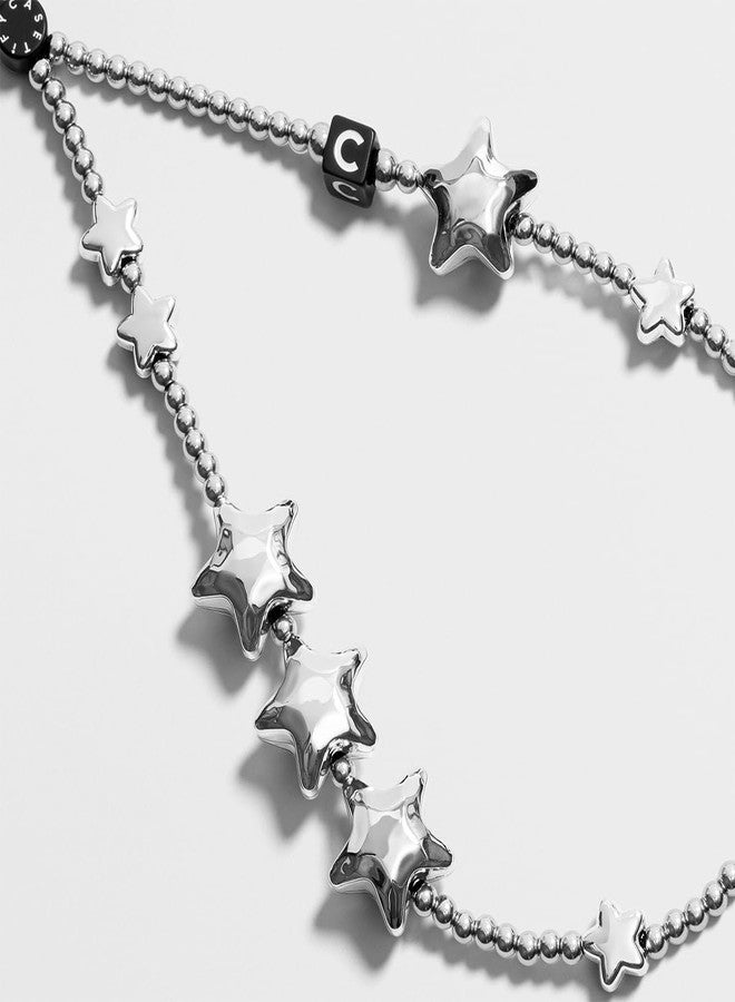 CASETiFY Star Phone Charm [Hands-Free Phone Wrist Strap] - Star of Steel