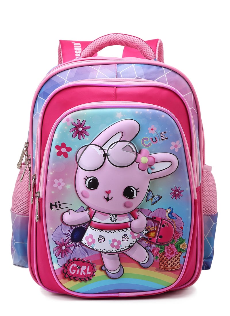 Stargold Baby Backpack For Baby Girls With Adjustable Strap For School 16 Inch - Image 2
