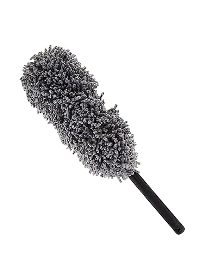 erorex Premium Class Microfibre Car Duster – Scratch-Free Dust Removal Tool with Thick Microfiber Fingers, 16x6 Inch Mop Head, 16 Inch Ergonomic Handle – Ideal for Cars, Trucks, SUVs, and Motorcycles - Image 2
