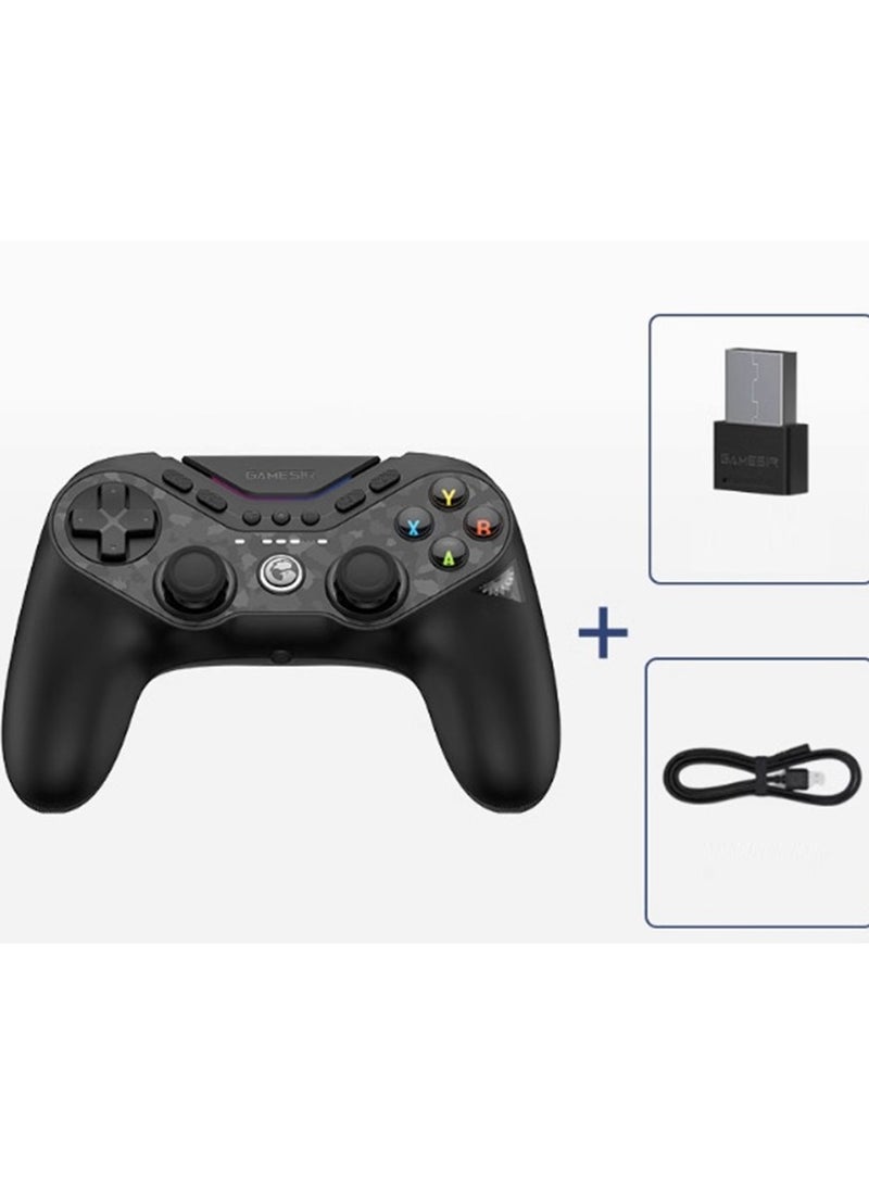 general Professional Gamepad GameSir T3 Pro Tarantula Wireless Gaming Controller for Switch/PC/iOS/Android with Bluetooth 2.4G Wired Controller with Anti-Drift TMR Sticks, 9 Mappable Buttons, RGB Lighting,1200mAh, ABXY Layout Switching, 1000Hz Polling Rate, 6-Axis Gyroscope & NFC - Image 3