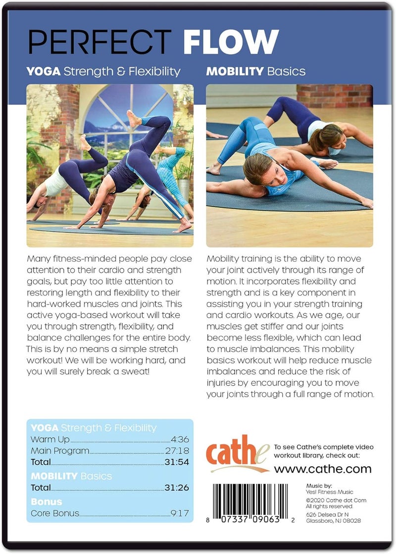 Cathe Store Perfect30 Perfect Flow Yoga & Mobility DVD - Image 2