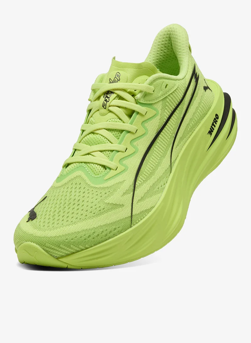 Puma Sunny Lime-PUMA Black Deviate Pure Nitro for Men | Best Price UAE