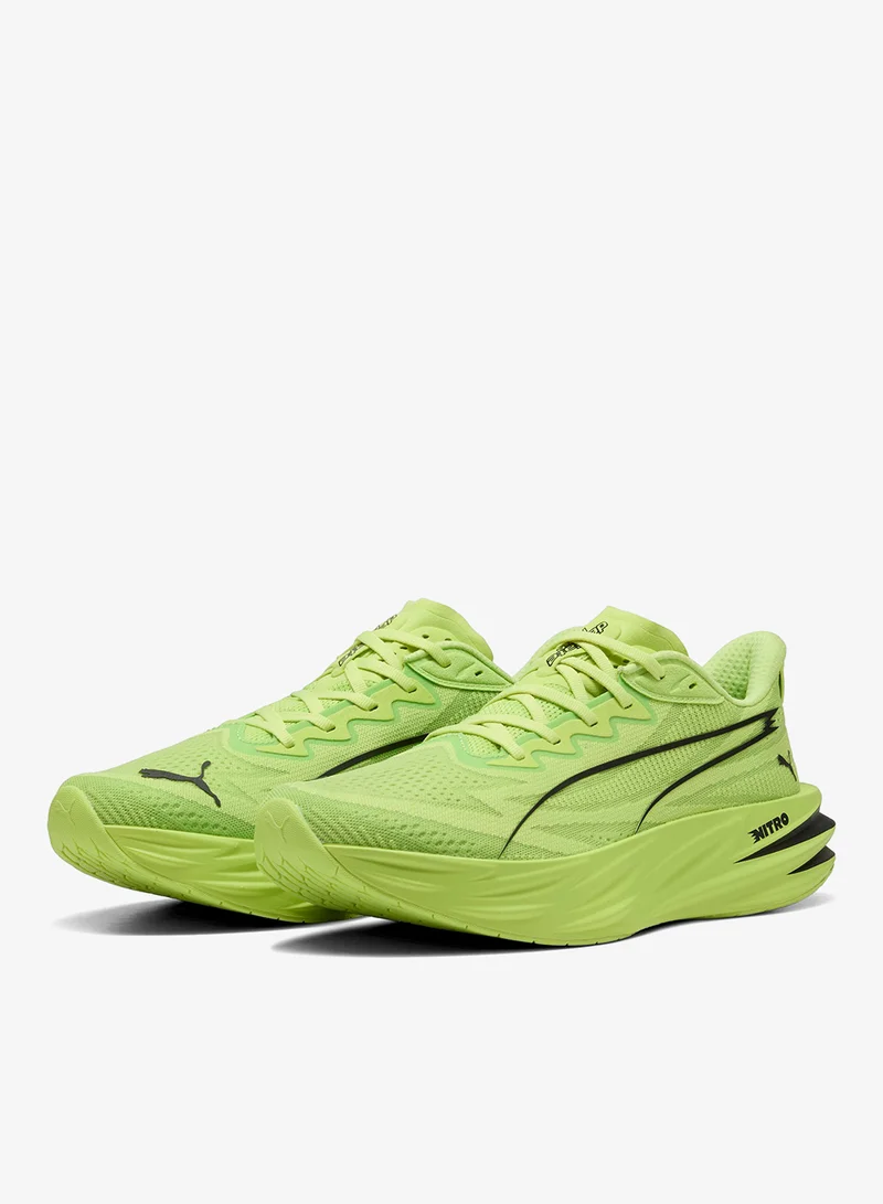 Puma Sunny Lime-PUMA Black Deviate Pure Nitro for Men | Best Price UAE