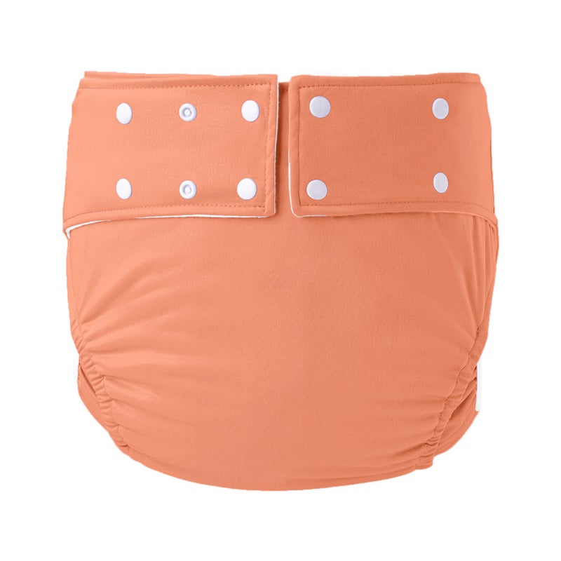 Generic Washable Leakproof Diaper Briefs Orange 