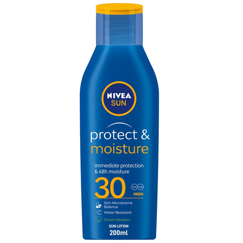 Nivea Sun Protect & Moisture (SPF30) Sun Lotion 200ml
