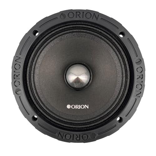 Orion مكبر صوت ميد رينج أوريون HCCA68N سلسلة HCCA 6.5 بوصة عالي الكفاءة من النيوديميوم، 1400 واط أقصى طاقة، 350 واط RMS، 8 أوم، 1.5 بوصة لفائف صوت - نظام صوتي احترافي عالي الإخراج للسيارات، مكبر صوت عالي الجودة (زوج) - Image 4