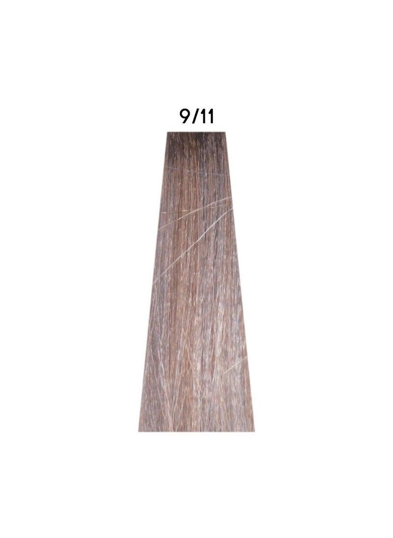 ALTER EGO صبغة شعر تكنو فروت 9/11 أشقر فاتح للغاية رمادي كثيف 100 مل  - Image 2