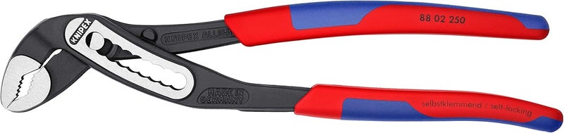 KNIPEX 88 02 250 Alligator Water Pump Pliers - 250 mm with Slim Multi-Component Grips - Image 3