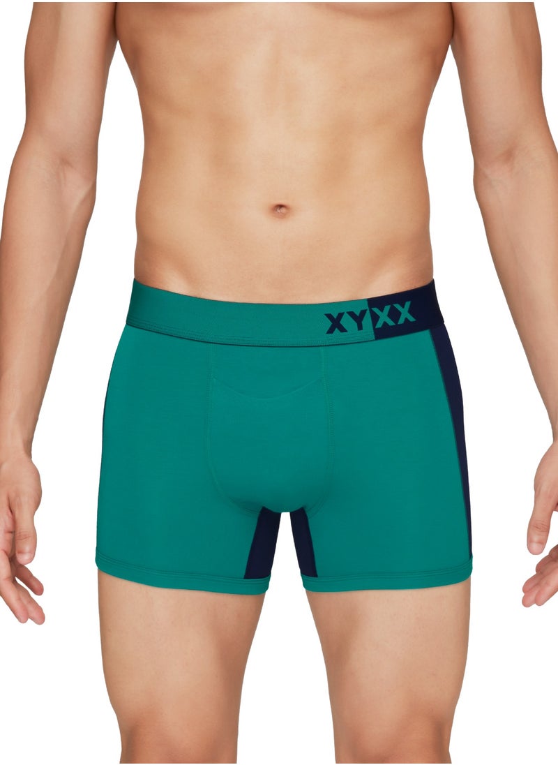 XYXX - Pack of 3 Dualist Intellisoft Micro Modal Color Blocked Colorblock Men Trunk - Image 1