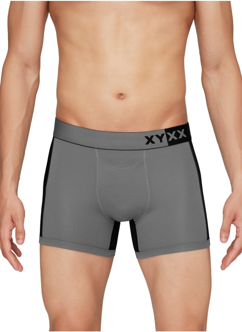 XYXX - Pack of 3 Dualist Intellisoft Micro Modal Color Blocked Colorblock Men Trunk - Image 1