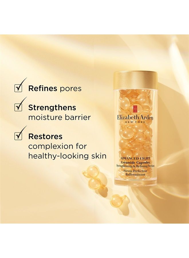 Elizabeth Arden كبسولات السيراميد الخفيفة المتقدمة لتقوية وتنقية السيروم 60 قطعة - Image 3