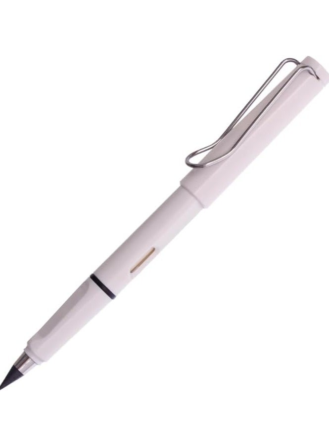 لامي قلم رصاص دائم من مادين – أبيض قابل للشحذ والكسر اللانهائي للكتابة والرسم - Image 1