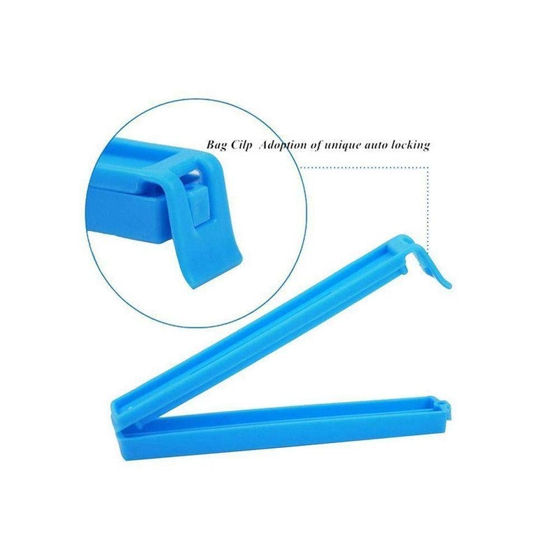 DeoDap 54 Pc Plastic Snack Bag Pouch Clip Sealer for Keeping Food Fresh - Multi Color | Pouch Clip Sealer 54 Piece - Image 5