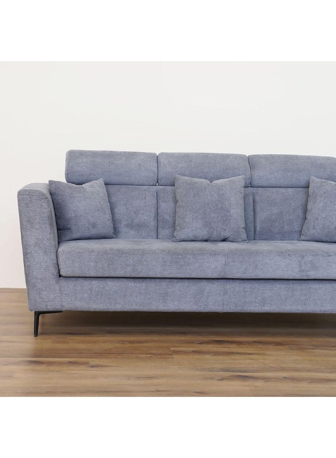 Comfynest Comfynest Camily 3Seater Sofa With 2Year Warranty 221X99X104Cm Dark Grey - Image 3