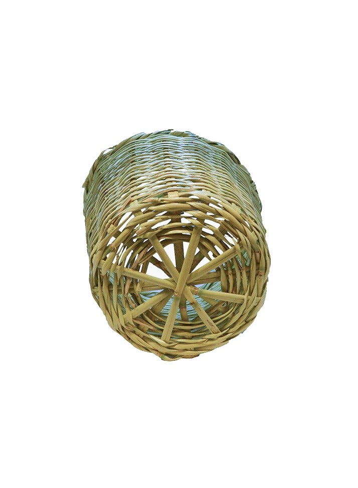 ايجيبت انتيكس سبت بلكونة خوص ارتفاع عمق 35 سم قطُر 20 سم صناعة يدوية - Image 3